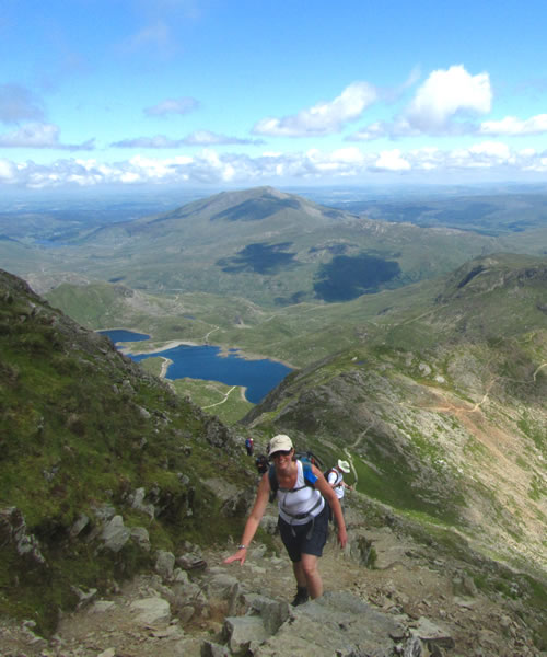 Taith Yr Wyddfa - Pam Climb Snowdon