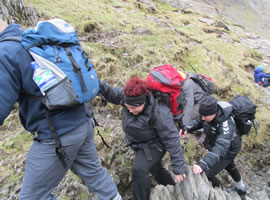 Taith Yr Wyddfa - Diogelwch ar y Mynydd