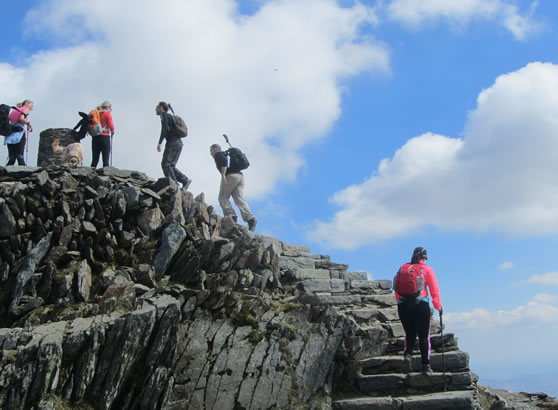 Taith Yr Wyddfa - Llwybr Llanberis