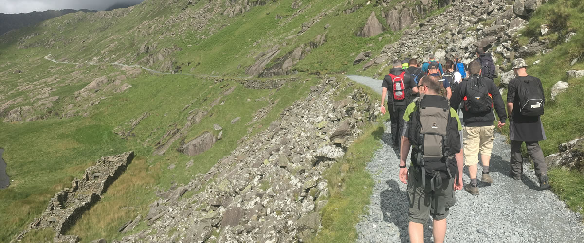 Taith Yr Wyddfa - LLwybr y Mwynwyr