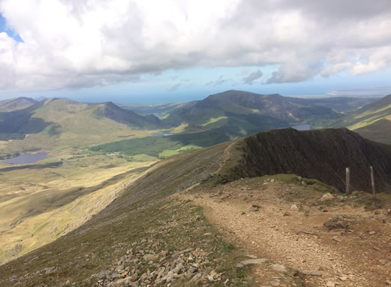 Taith Yr Wyddfa - Llwybr Rhyd-ddu